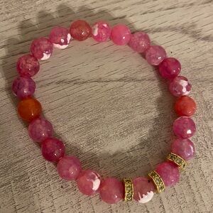 Crystal Bead Bracelet